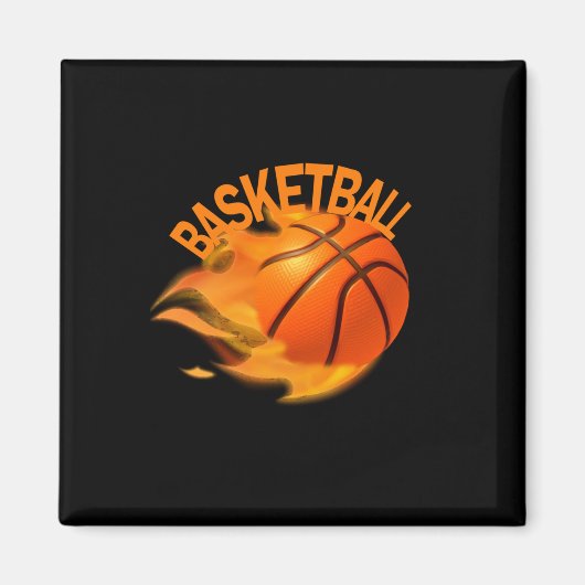 Basketball-Ball 2 Magnet (Vorne)