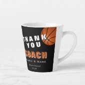 Basketball Ball Danke Trainer  Milchtasse (Rechts)