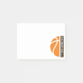 Basketball - Ball is Life Post-it Notes Klebezettel (Vorderseite)
