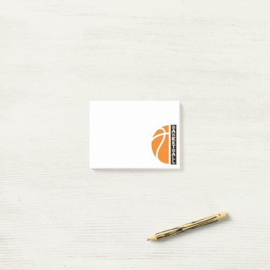 Basketball - Ball is Life Post-it Notes Klebezettel (Auf Schreibtisch)