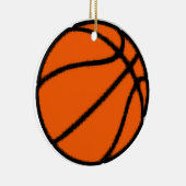 Basketball (Ball) Keramikornament (Rechts)