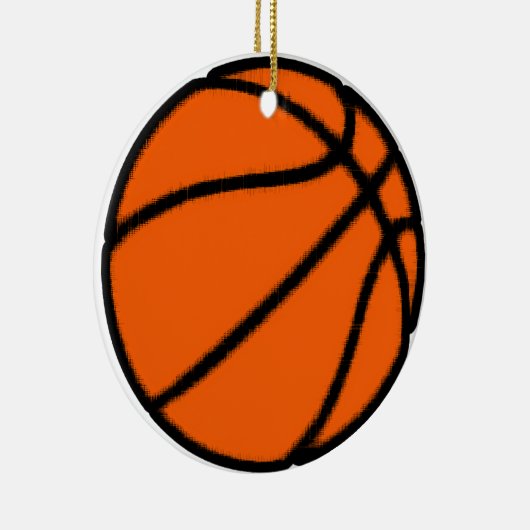 Basketball (Ball) Keramikornament (Rechts)