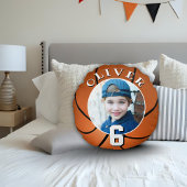 Basketball Ball Kindergeburtstag Age Foto Rundes Kissen