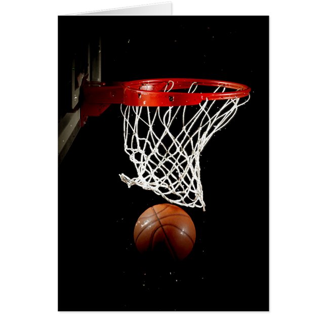 Basketball-Ball & Net (Vorne)