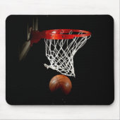 Basketball-Ball & Net Mousepad (Vorne)
