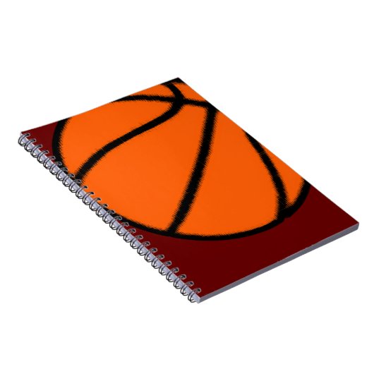 Basketball (Ball) Notizblock (Rechte Seite)