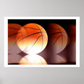 Basketball Ball Poster drucken (Vorne)
