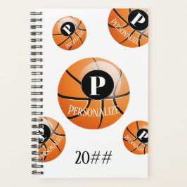 Basketball Baller Monogram Individuelle Name Plane Planer