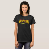 Basketball Baller on Fire T-Shirt (Vorne ganz)