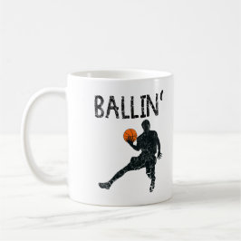 Basketball Ballin' Coffee Tasse