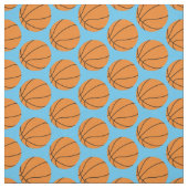 Basketball Balls Sport Aquamarin Stoff (Muster)