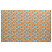 Basketball Balls Sport Aquamarin Stoff (Fat Quarter (45,7 x 55,9 cm))