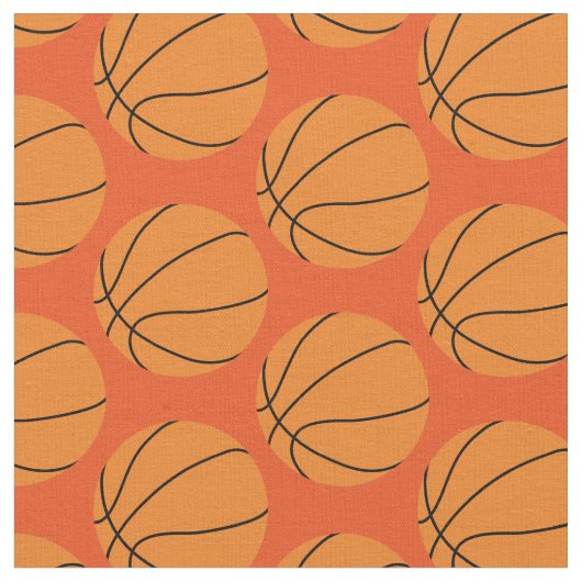 Basketball Balls Sportsorange Stoff (Nahaufnahme)