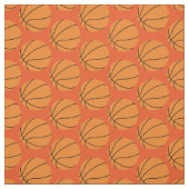 Basketball Balls Sportsorange Stoff (Muster)