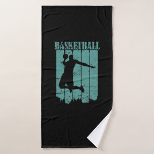 Basketball Ballsport Amerika Teamsport Badehandtuch