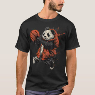 Basketball Bär Basketball Liebhaber Tier Kunst Zei T-Shirt