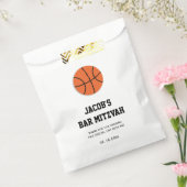 Basketball Bar Mitzvah Personalisiert Geschenktütchen (Versiegelt)
