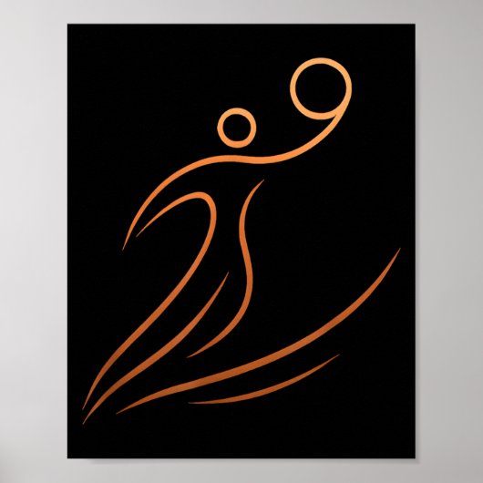 Basketball Baseball 1 Poster (Vorne)