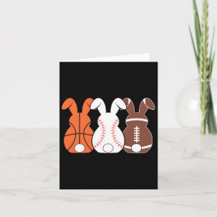 Basketball Baseball Football Sports Ostersonntag R Karte