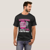 Basketball Basketball 90 Herz 10 Geschicklichkeit  T-Shirt (Vorne ganz)