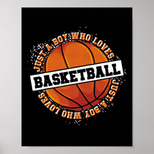 Basketball Basketball Basketball Spielerboys Sport Poster