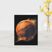 Basketball Basketball Basketball Zeichnend Wasser Karte (Gelbe Blume)