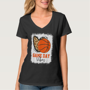 Basketball Basketball Game Day Vibes Basketball Ma T-Shirt