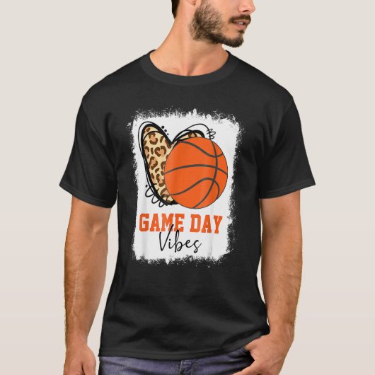 Basketball Basketball Game Day Vibes Basketball Ma T-Shirt (Vorderseite)
