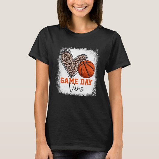 Basketball Basketball Game Day Vibes Basketball Ma T-Shirt (Vorderseite)