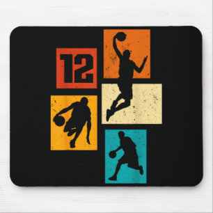 Basketball Basketball Jahre 12 Spieler Alt 12. Lau Mousepad