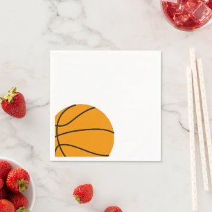 Basketball, Basketball, Liebe Serviette