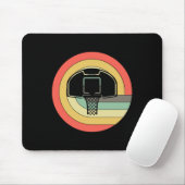 Basketball Basketball Spieler Retro Basketball Boy Mousepad (Mit Mouse)