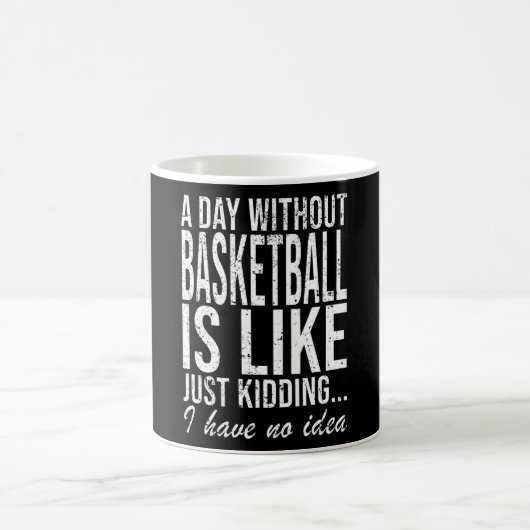 Basketball Basketball Spieler Sprichwort Geschenk Kaffeetasse (Mittel)
