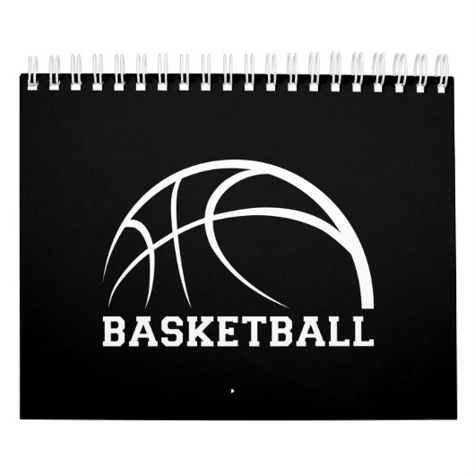 Basketball-Basketballdesign Kalender (Titelbild)