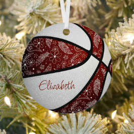 Basketball-Basketballkorb Ornament Aus Metall