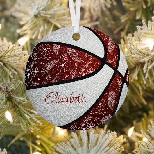 Basketball-Basketballkorb Ornament Aus Metall (InSitu)