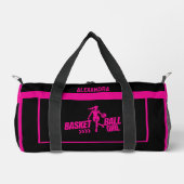 Basketball, Basketballspielerin, Team, Geschenk Duffle Bag (Vorderseite)