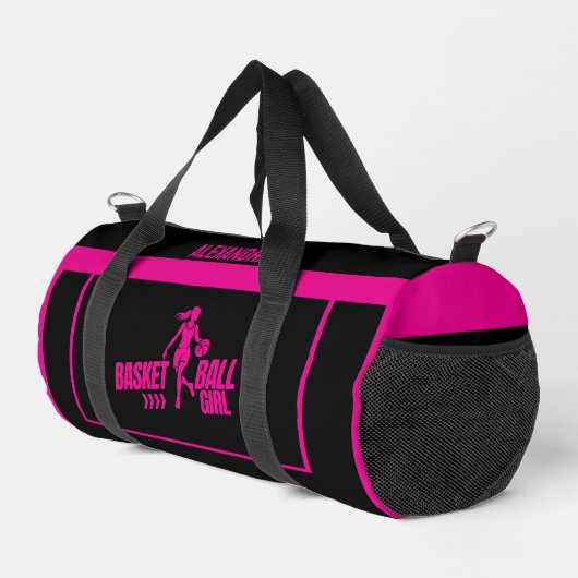 Basketball, Basketballspielerin, Team, Geschenk Duffle Bag (Rechte Ecke)