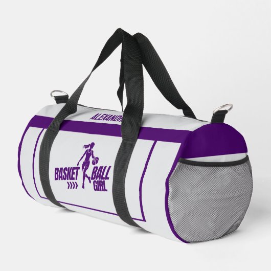 Basketball, Basketballspielerin, Team, Geschenk Duffle Bag (Rechte Ecke)