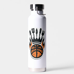 Basketball & BBQ im Hinterhof Trinkflasche