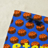 Basketball Beach Handtuch (Beispiel)