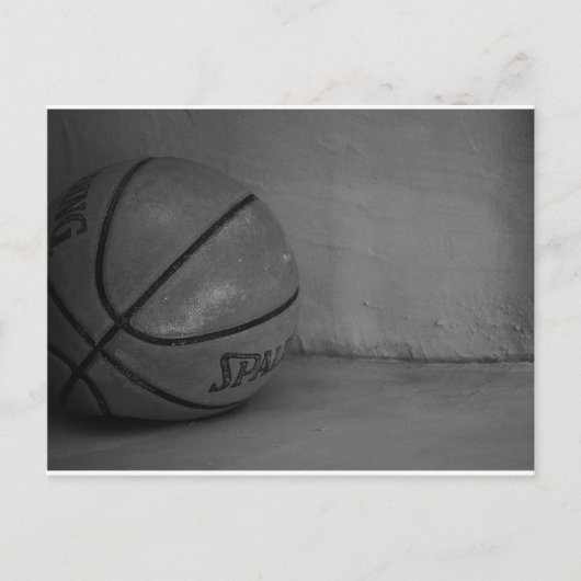 Basketball Beauty Postkarte (Vorderseite)