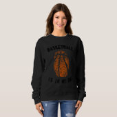 Basketball befindet sich in meiner DNA-Basketball- Sweatshirt (Vorne ganz)