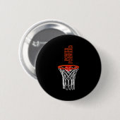 Basketball Begriffe Motivierend Word-Power Vorwärt Button (Vorne & Hinten)