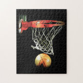 Basketball - Beliebte Sportart Puzzle (Vertikal)