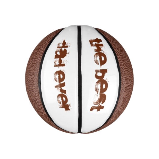 Basketball (benutzerdefinierter Text) (Vertikal)