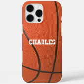 Basketball-Beschaffenheits-personalisierter Fall Case-Mate iPhone Hülle (Rückseite)