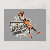 Basketball Best Player Tshirts und Geschenke Postkarte (Vorderseite)
