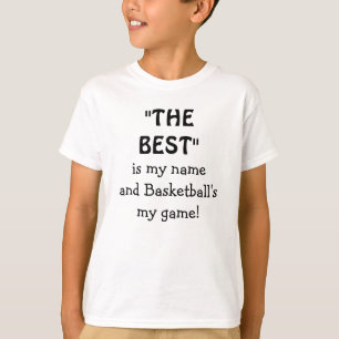 Basketball Best Sports Lustiger Spruch T-Shirt