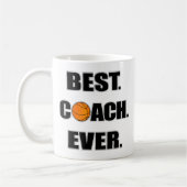 Basketball-bester Trainer überhaupt Kaffeetasse (Links)